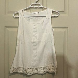 Aibrou Cotton Lace Camisole Cami Tank Top
